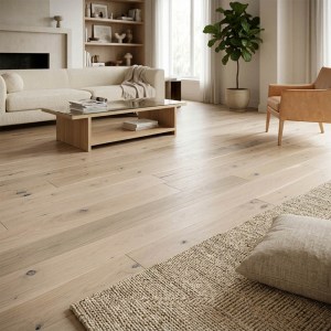PARQUET PREFINITI - Rovere 1 Strip - Snowflakes - Spazzolato-1